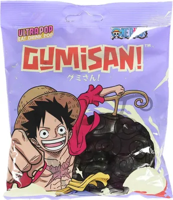 Produktbild von Gumisan Fruchtgummi One Piece, Luffy 180g