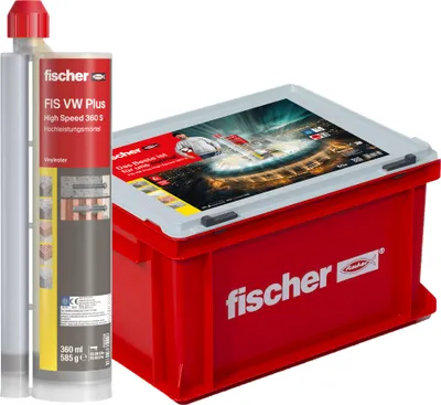 Immagine prodotto di mortaio fischer ad alte prestazioni FIS VW Plus 360 S HWK G