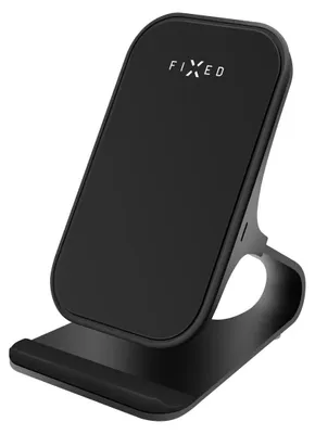 Obrázek produktu pro Stojánek s rychlým bezdrátovým nabíjením FIXED Frame Wireless, 15W, černý