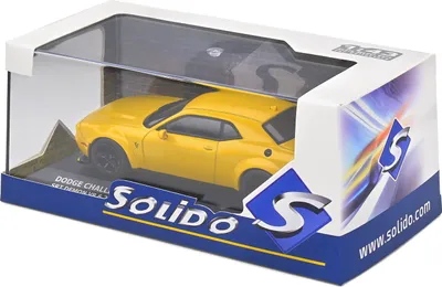 Produktbild von Solido Modellauto Maßstab 1:43 Dodge Challenger Demon gelb 2018 S4310308