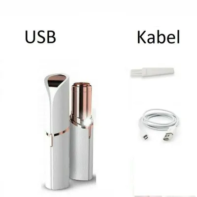 Obrázek produktu pro USB přístroj pro bezbolestnou depilaci obličeje a těla u žen