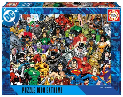 Obrázok produktu pre Puzzle 1000 Postacie z uniwersum DC Comics