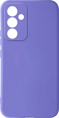 Produktbild von Halbsteife Silikon Handyhülle für Samsung Galaxy A34 5G, Soft Touch – Violett