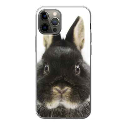 Produktbild von MuchoWow® Handyhülle Schutzhülle Hülle für iPhone 13 Pro Kaninchen - Haustiere - Fell Silikon Softcase Handy Hülle - Handy-Tasche