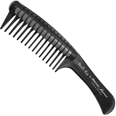 Imagen del producto de HERCULES SÄGEMANN - 79402 Peine enrollable | Plata/Negro. Peine enrollable para una innovación