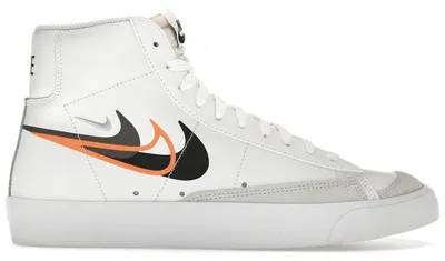Immagine prodotto di Nike Blazer Mid '77 Multi-Swoosh, colore Bright Mandarin - taglia EU 38.5