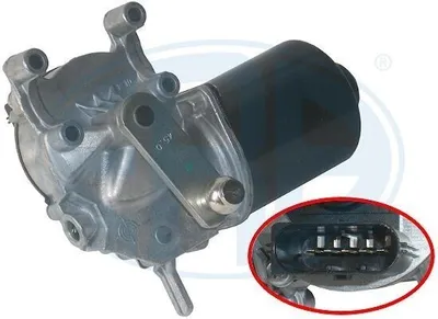 Produktbild von ERA 460237 Wischermotor Vorne für FORD Fiesta Mk5 Schrägheck (JH1, JD1, JH3, JD3) FUSION (JU) Fiesta Mk5 Kastenwagen Fiesta Mk6 Kastenwagen