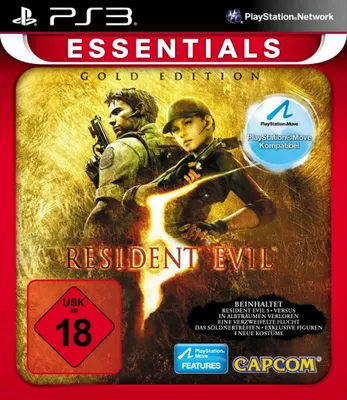 Produktbild von Resident Evil 5 - Gold (Move-Edition)