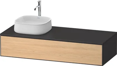 Produktbild von DURAVIT ZE4812L30800000 Konsolen-WTU wh Zencha 550x1300x281mm