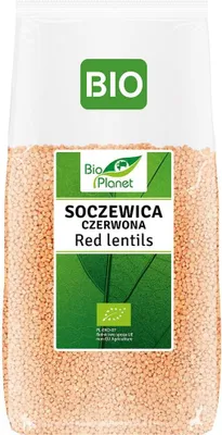 SOCZEWICA CZERWONA BIO 500 g - BIO PLANET