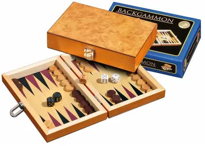 Zdjęcie produktu dla Philos Backgammon Korinth mini 19,5x12,5cm