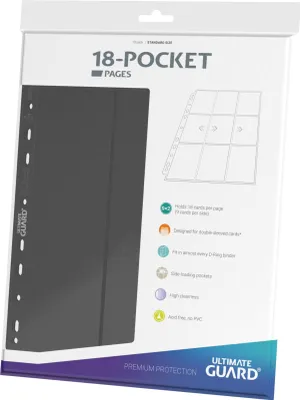 Immagine prodotto di Strony z kieszeniami 18-pocket Ultimate Guard - Szare (10 sztuk)