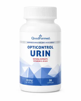Obrázok produktu pre Opticontrol URIN – Denná podpora zdravia močových ciest a prírodné živiny – 30 kapsúl, Obrázok generovaný UI