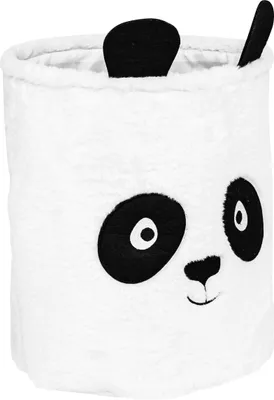 Obrázek produktu pro Koš na hračky PANDA s oušky, Ø 35 cm