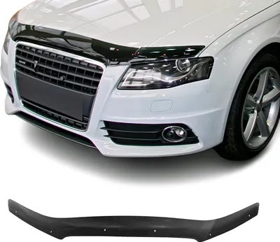 Obrázok produktu pre Deflektor kapoty proti hmyzu ochrana proti kamienkom pre Audi A3 8P 2008-2013 tmavý