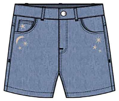 Produktbild von NAME IT Nkfrose DNM Shorts 3388-Im