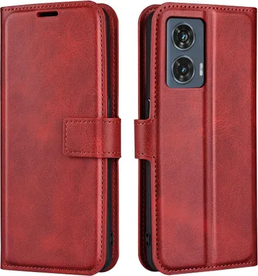 Produktbild von Motorola Edge 50 Fusion Hülle - Coverup Deluxe Klapphülle - Rot