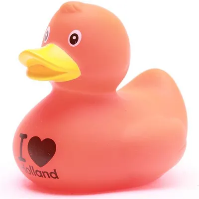 Produktbild von Badeente I love Holland Vinyl 8 cm