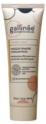 Produktbild von Gallinee, Microbiome Skincare, Essig, Peeling, Crememaske, fü r Gesicht, 50 ml