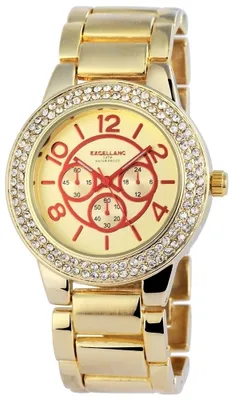 Produktbild von Excellanc Damenuhr mit Metallarmband