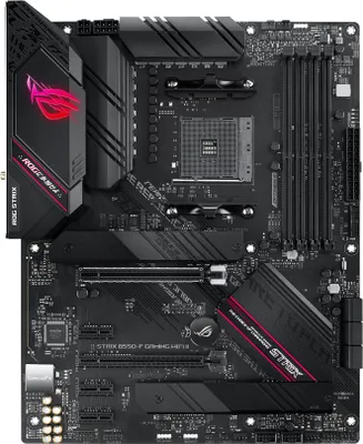 Zdjęcie produktu dla ASUS ROG STRIX B550-F GAMING WIFI II, AMD, Socket AM4, AMD Ryzen 3000 Series, Socket AM4, DDR4-SDRAM, 128 GB