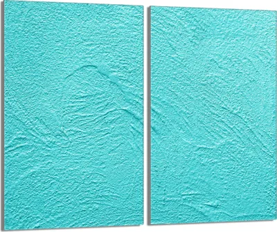Produktbild von Herdabdeckplatten 2 teilig 30x52 Glaskeramikkochfeld Abdeckung Glas, Schiefer Türkis
