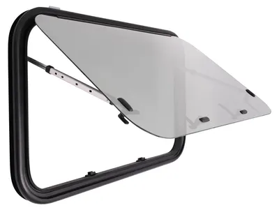 Imagen del producto de Ventana para autocaravana - Aleación de aluminio con mosquitera - 900 x 550 mm