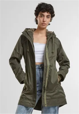 Zdjęcie produktu dla Kurtka damska Army Brandit Women Savannah Winterparka w kolorze oliwkowym – rozmiar XL