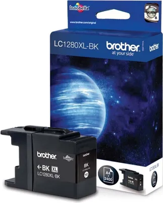 Obrázok produktu pre Brother LC1280XLBK Tlačová kazeta 1 ks Originálna čierna
