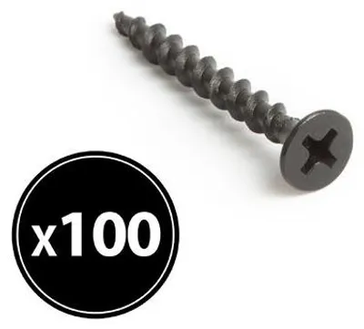 Imagen del producto de Tornillo para placas de yeso, con rosca de madera - 3,5 x 35