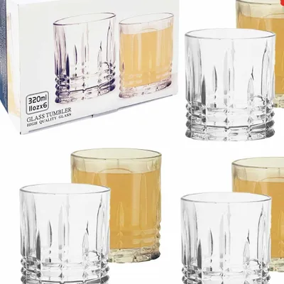 Produktbild von Set aus 6 Gläsern, "Whisky/Saftgläser" 320 ml