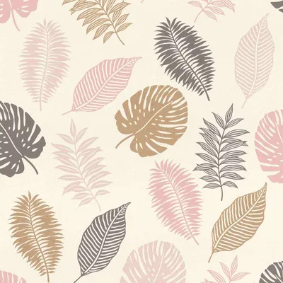 Produktbild von Vliestapete Pflanzentapete Pink Naturoptik 639414 Mustertapete Selection