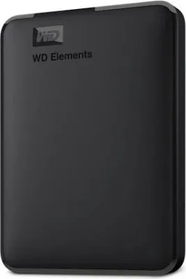 Produktbild von Western Digital WD Elements Portable, 2 TB, 2.5", 3.2 Gen 1 (3.1 Gen 1), Schwarz