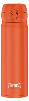Image de THERMOS – Bouteille ultralégère de 0,50 litre, couleur orange mat | Référence : HAN 4035391050 | Code EAN : 4002458534799