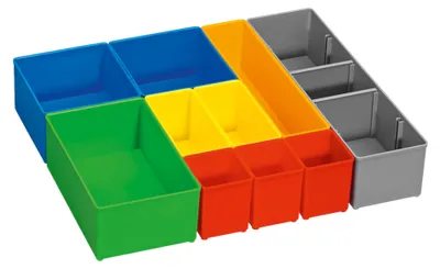 Produktbild von Boxen für Kleinteileaufbewahrung i-BOXX 72 inset box set, 10-tlg.