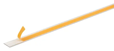 Image de Alberts 433659 Barre plate, autocollante, aluminium, anodisé couleur argent, 1000 x 30 x 2 mm