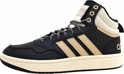 Produktbild von adidas Hoops 3.0 Mid Herren Stiefel in Schwarz, Größe 7.5