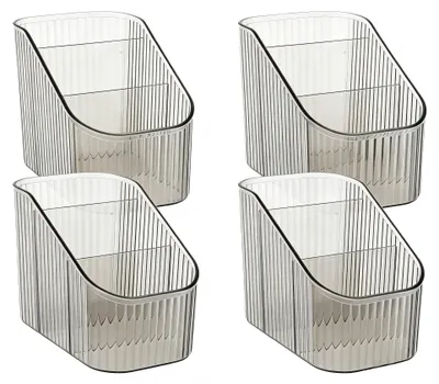 Produktbild von Vintage-Set mit 4 Pinselhaltern für Make-up – Kosmetik-Organizer mit großer Kapazität