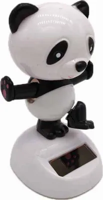 Obrázok produktu pre Autoornament Solar Energy Creative Swing Kung Fu Panda Shaking Head Doll Cartoon Children Gift Toy