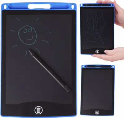 Zdjęcie produktu dla Tablet Graficzny Do Rysowania Znikopis Tablica Xl Niebieski