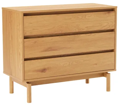 Produktbild von 3-Schubladen-Holzkommode SARAH