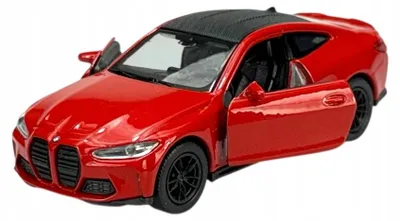 Produktbild von Welly BMW M4 G82 Modellauto Metall Rot