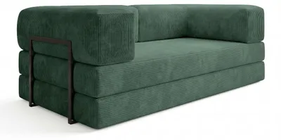 Zdjęcie produktu dla Sofa Edi, tkanina Poso, ciemnozielony (14)
