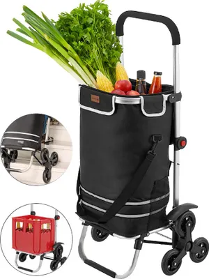 Obrázek produktu pro Nákupní skládací vozík 3v1, 99 x 45 x 31 cm
