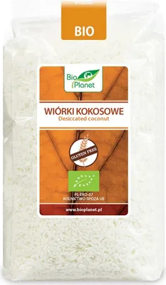 Produktbild von GLUTENFREIE KOKOSRASPELN  500 g –  PLANET
