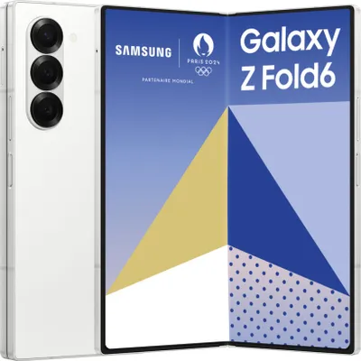 Zdjęcie produktu dla Samsung Galaxy Z Fold6 SM-F956B/DS, 19,3 cm (7.6"), 12 GB, 512 GB, 50 MP, Android 14, Biały