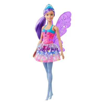 Produktbild von Barbie Dreamtopia Fee (lila Haare)