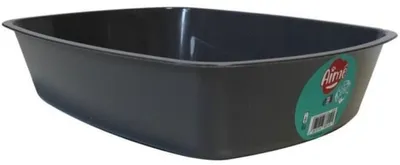 Immagine prodotto di Lettiera per gatti AIME senza bordo - bordi arrotondati - 43 x 31 x 10 cm - per gatto