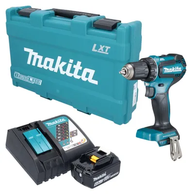 Produktbild von Makita DDF 485 RG1K Akku Bohrschrauber 18 V 50 Nm Brushless + 1x Akku 6,0 Ah + Ladegerät + Koffer