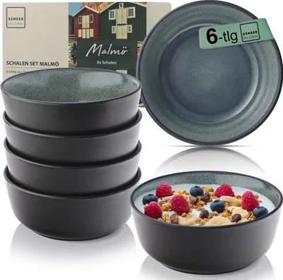 Produktbild von SÄNGER Steingut Schalen Malmö 6-teilig